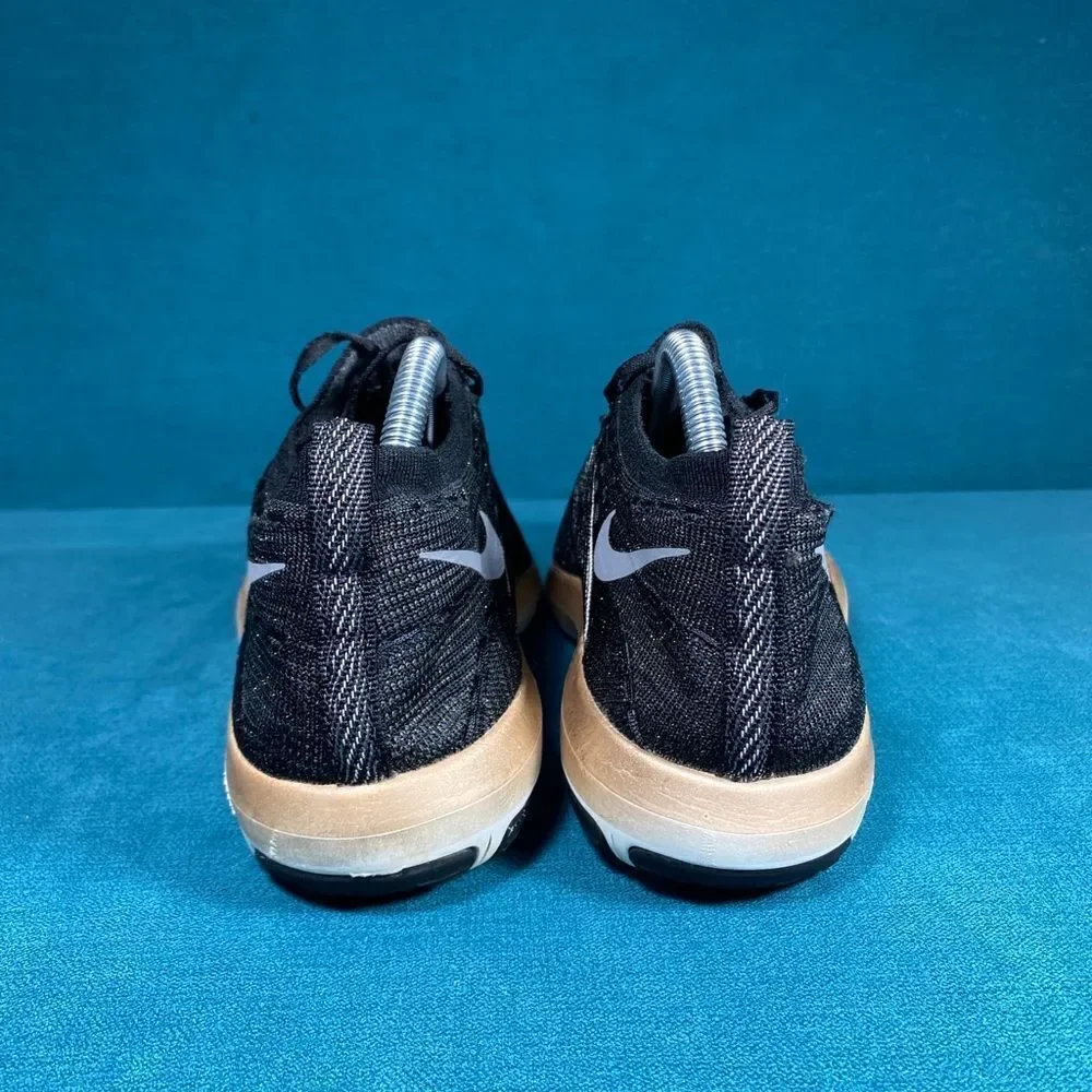 Size 10 - Women’s Nike Free Transform Flyknit black shoes